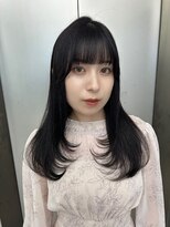 ビューナゴヤ 名駅(VIEW NAGOYA)&nbsp;黒髪/ボブルフ/小顔/レイヤーカット/似合わせカット