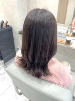 キング(K!ng)&nbsp;縮毛矯正髪質改善ハイライトレイヤーカット楠葉美容室エクステ