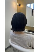 切りっぱなしボブ