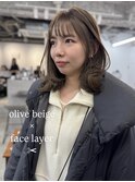 顔色が良く見えるオリーブカラー★フェイスレイヤー