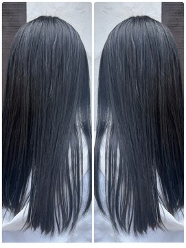 グルグル 妙典店(GULGUL) ネイビーブルーハイライト