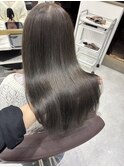 【KAZUKI限定】ブリーチ無し 透明感オリーブグレージュ♪