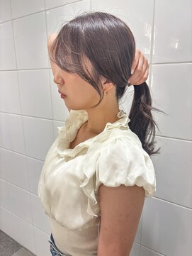 スノッブサンク(Snob ciNQ) 顔まわりカット/前髪カット/レイヤーカット