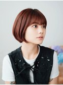 ショートボブ３/池袋美容室/髪質改善カラー/白髪ぼかし/縮毛矯正
