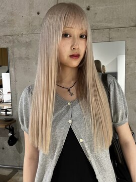 スリバー(sliver) 【小河楓花】blond long