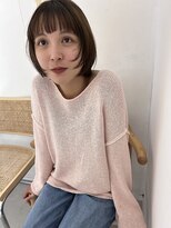 キー(kii)&nbsp;顔まわりレイヤー/福岡美容室/今泉美容室/福岡ボブ