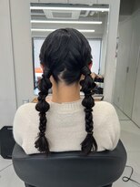 バルベストーキョー(BARBES TOKYO)&nbsp;大人可愛いツインテールの編み下ろし【清板】