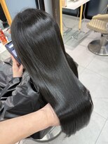 ロンドメリア 天神大名店(Lond Melia) イメチェンヘアスタイル小顔に見せるヘアココアベージュ