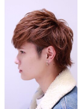 リップス 吉祥寺店 (LIPPS) サイドパートグランジスマートマッシュツーブロック