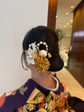 ヘアー リッツ 武豊店(Hair Ritz) 成人式ヘアセット、シニヨン