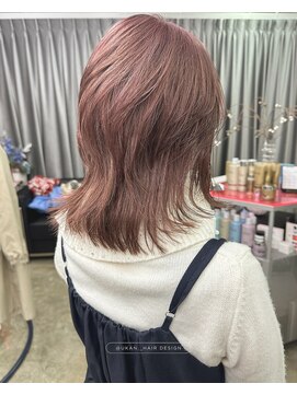 ウカン(UKAN.) 似合わせカット＋シングルカラー