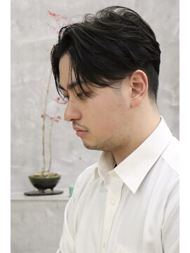 にもう 大人ヘア/メンズヘア/センターパート