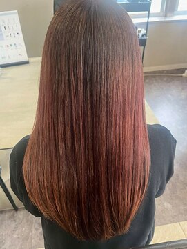 クララ バイ マニスオブヘアー(CLALA by Manis of hair) 大人可愛いショコラピンク/ストレート/髪質改善/ロング