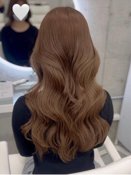 アイシー 表参道(ICY) セミロングレイヤーヘーゼルベージュマロンベージュブリーチなし