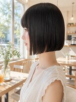 ニーケ 池袋 池袋西口(nike) 髪質改善*ハホニコ*前下がりボブ(池袋西口/池袋髪質改善)