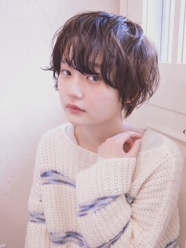 ナツヤ(NATSUYA) くせ毛風ショートボブ