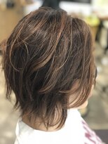 ヘアーメイク アールエム(hair make R M) 大人ショート 外ハネスタイル