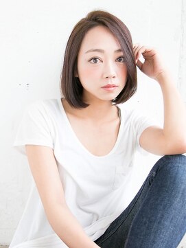 リリアン 表参道(relian) ナチュラル縮毛矯正ボブ