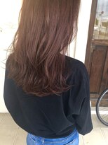 フランジェッタヘアー(Frangetta hair) 色気ロング