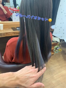 インプレス ちとせモール店(impres) ブルーバイオレットで決めちゃおー♪