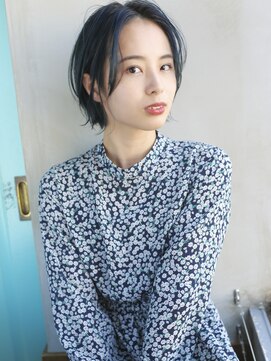 バース(BIRTH) 天神【BIRTH】大人かわいいくすみブルーボブ