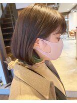 ノウェム バイ シーラス(novem by cirrus)&nbsp;イヤリングカラー×モスグリーン20代/30代/40代/50代