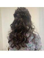 アグリーム(Agleam)&nbsp;アレンジヘアセット【ハーフアップ】