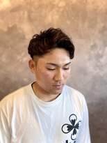 ヘアー クリエイト 縁(Hair Create en)&nbsp;アップバングパーマ