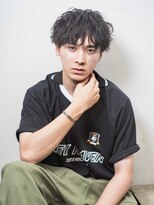 ヒトワ(hitowa)&nbsp;マッシュショート/ツイストスパイラル/黒髪パーマ/日吉