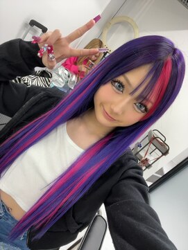 ビューティ スタジオ モッズ 渋谷(beauty studio M.O.D shibuya) パープルグラデーション