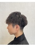 【担当:藤岡勇気】刈り上げマッシュ×ツイストスパイラルパーマ