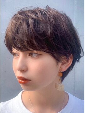 ソーホープレミアム(SOHOpremium) ショート×マロンブラウン×白髪染め@30代@40代@50代@60代