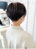 福山Caary20代30代40代50代60代ショートヘア小顔補正立体カット