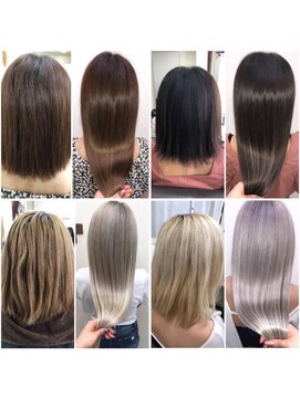 ネクスト 池袋(NEXT) ダブルカラー/シルバー/グレー/ブリーチ