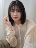 ANGELICA 小顔 丸みボブ