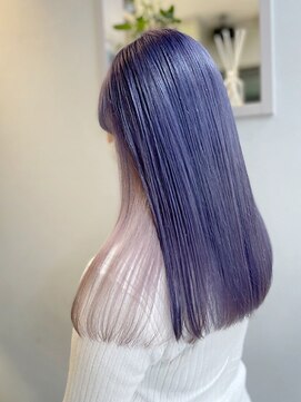 エンター 天神店(ENTER) ペールバイオレット/髪質改善/ブリーチカラー/ENTER 天神店