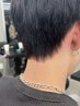 【学生割引】カット＋部分ストレート(ダウンパーマも含む) ￥9900