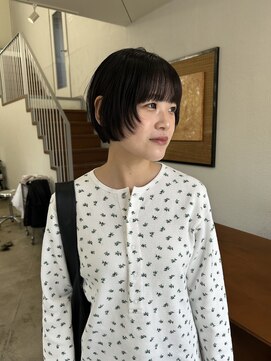 ヘアー バトン(hair vaton) ショートボブ