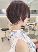 ショートボブ髪型20代30代40代50代前髪あり前髪無し面長丸顔