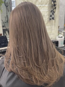 ハーシーバイアポロ 相模大野(HERSHE by apollo) 髪質改善縮毛矯正,レイヤー,縮毛矯正,白髪ぼかしハイライト.白髪