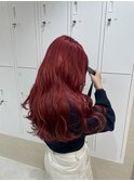 【EIGHT  amber　片山】艶髪レッド