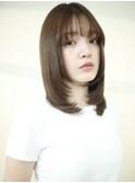 似合わせカット20代30代40代50代レイヤーカットミディアム0502