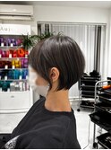 ショートボブ×ハイライト