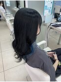 インナーカラー×ブルーサファイヤ【橋本/東橋本】