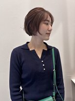 グラッド(glad)&nbsp;コンパクトショートボブ×ナチュラルブラウン