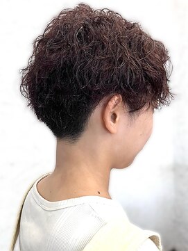 ハテナ(hatena) プードルパーマ×ベリーショート