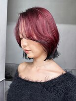 アルバム 渋谷パルコ(ALBUM)&nbsp;顔周りレイヤーデザインカラーくびれミディミディアム_F1104