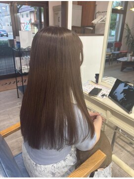 レミエ(lemie) 大人かわいい/オリーブ/ワンレン/ストレート