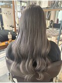 ホワイトグレージュカラー