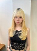 オリーブグレー/レイヤーカット/黒髪/マロンベージュ/北千住